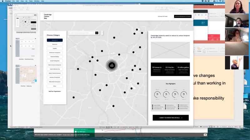 Paul Kahn runs a Data Visualisation workshop for CCM team